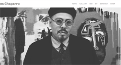 Desktop Screenshot of chaparroart.com